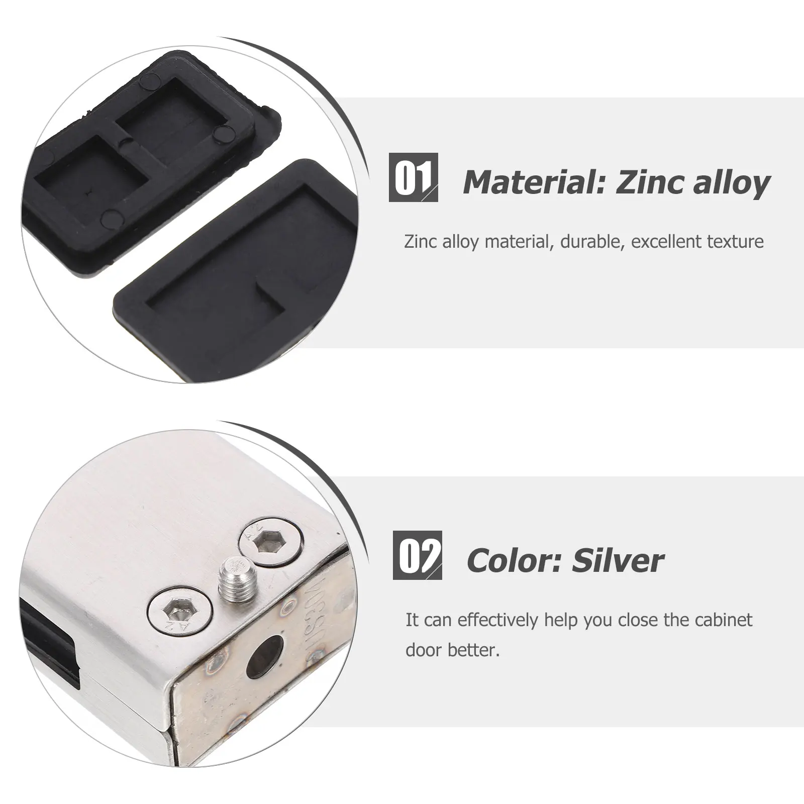 

4 Pcs Stainless Steel Glass Clip Holding Clamps Silver Balustrade Fixing Brackets Sturdy Non Slipping Easy Installation Home