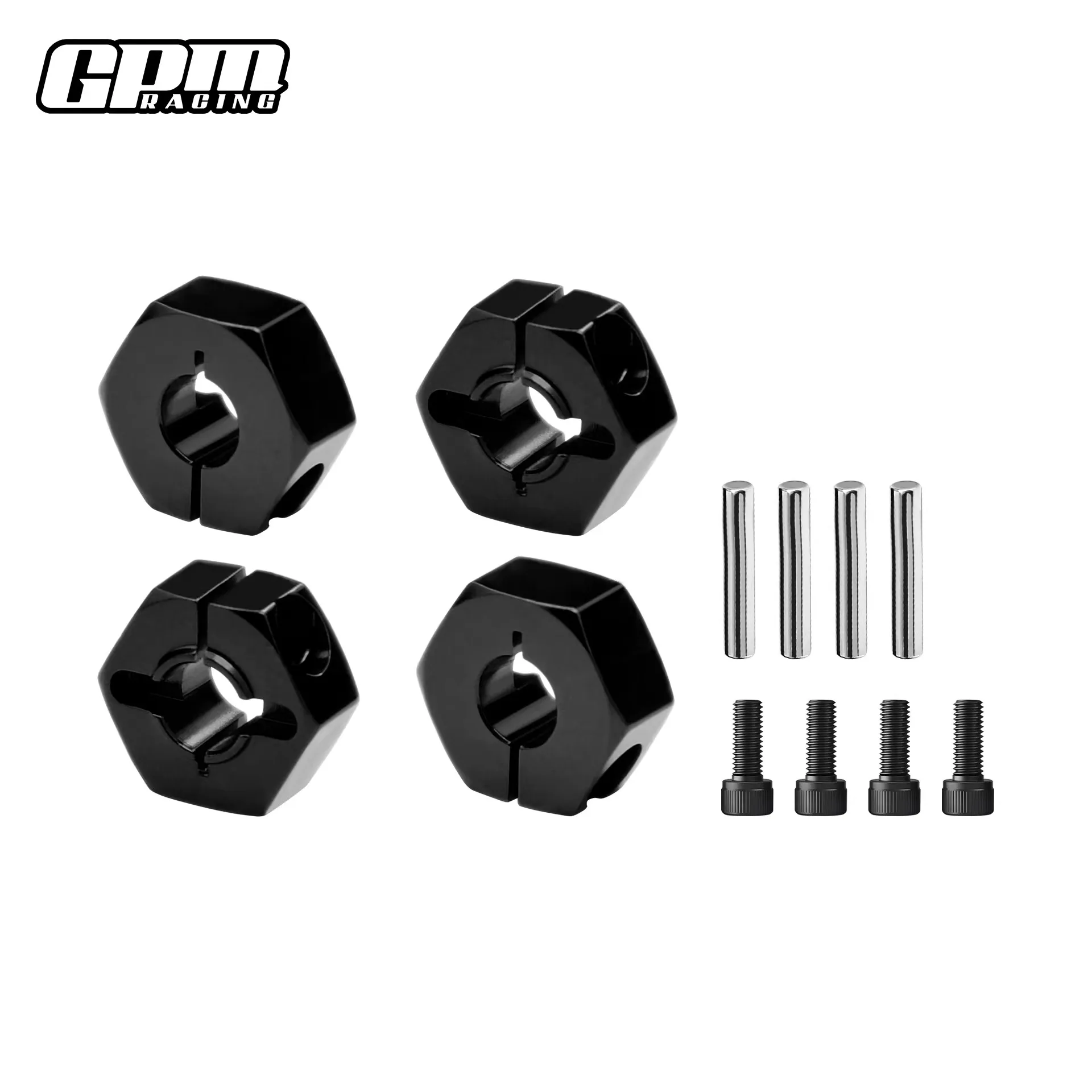 TRAX Mini Dead Mouse/Mini Tensile Aluminum Alloy Hexagonal Connector 12MM Complete Set