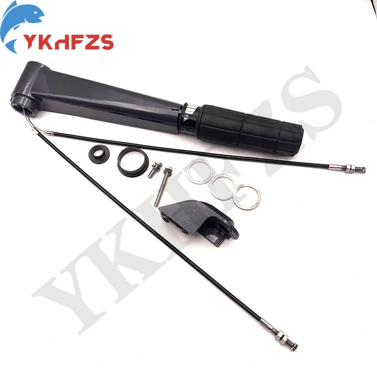 

Handle Steering Assy 69P-W0084-00-4D For Yamaha Outboard Motor 2T 25HP 30HP 69P-W0084 689-42111 689-42111-01-4D Replaces