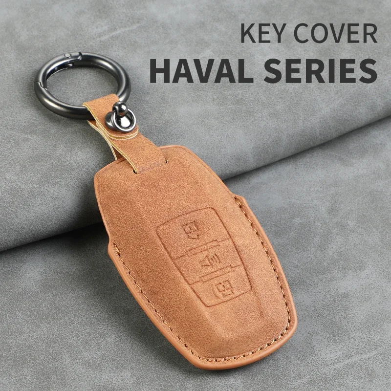 For Great Wall Haval H6 Sports Version H2 H3 H7 H8 H9 Car Key Case Cover Holder Key Protection Shell Fob Auto Accessorie