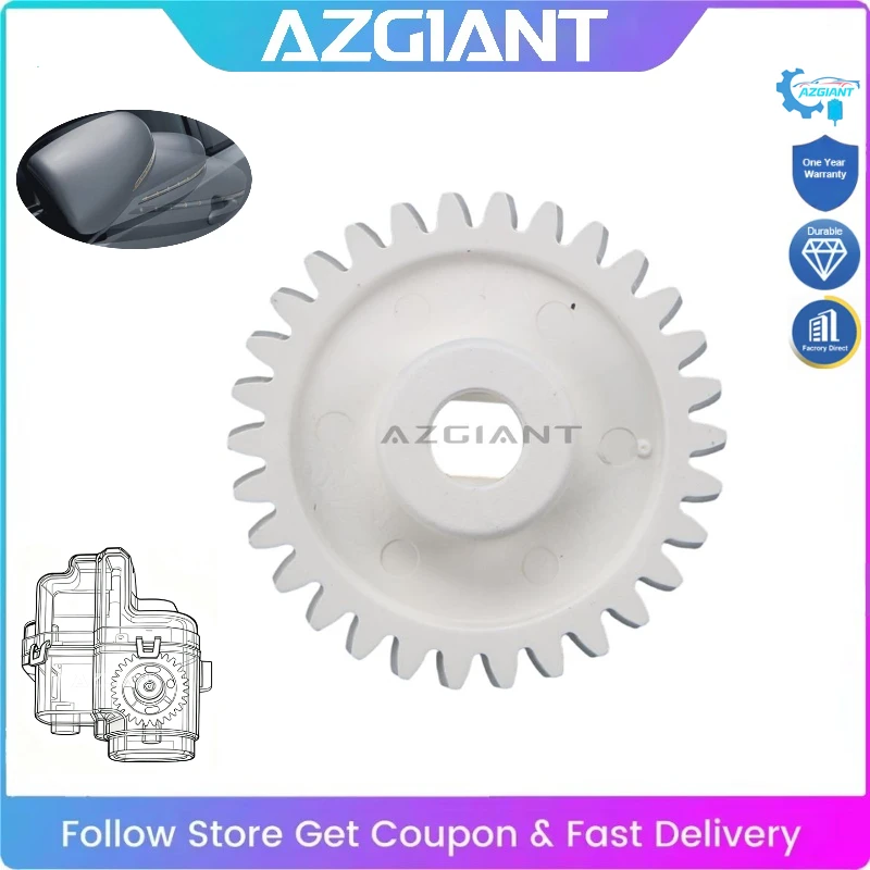 

AZGIANT for 2002-2023 Mazda 6 Car Micro Precision Gear for Folding Mirror Assembly Replace Car Side Mirror Actuator Repair DIY