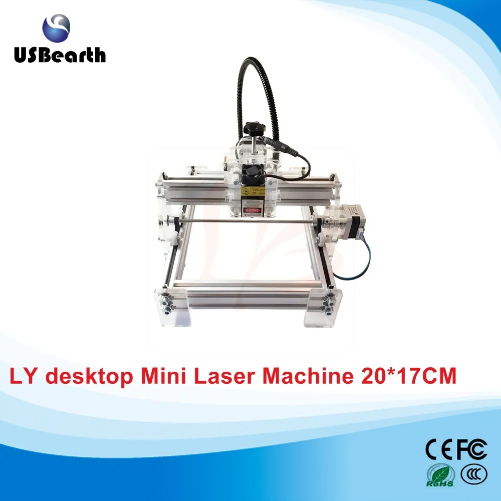 20 * 17 Disassembly LY 2500 mw Blue Violet Engraving Machine Mini DIY Engraving Machine IC Engraving Printer Engravi