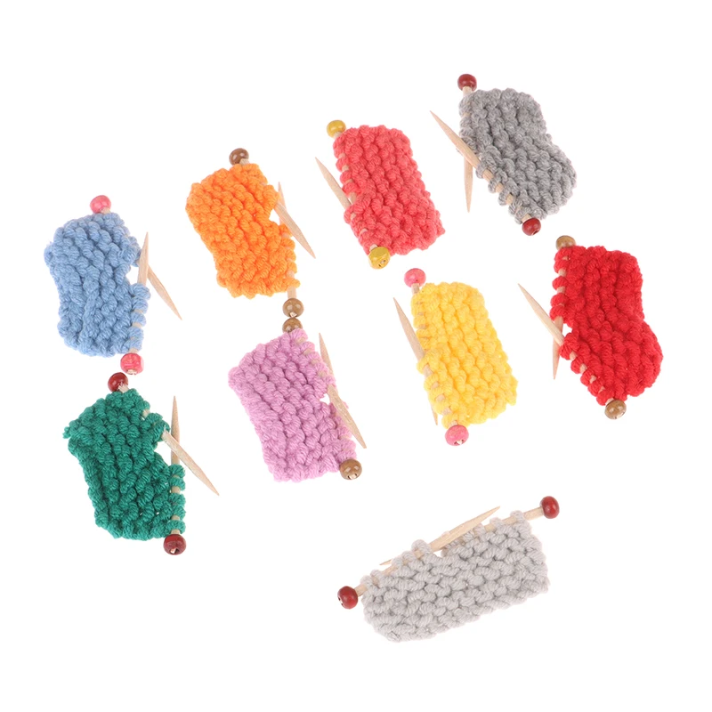 1:12 Poppenhuis Miniatuur Gebreide Trui Model Poppenaccessoires Speelgoed