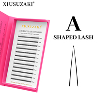 XIUSUZAKI New A Shape Bottom Lashes 5-8mm Mix Short Sizes Under Eyelashes Lower Lashes False Individual Eyelashes Extensions