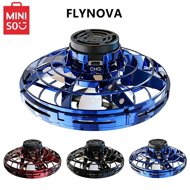 

MINISO вращающийся гироскоп, индукционный шар с подвеской, клуб, летающий гироскоп на кончиках пальцев, игрушка для снятия стресса, НЛО, подарок-сюрприз