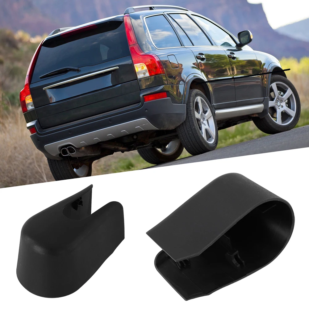 

Cap Wiper Nut Cover 31253325 ABS Accessories Black Easy Installation Parts Replacement Windshield High Quality