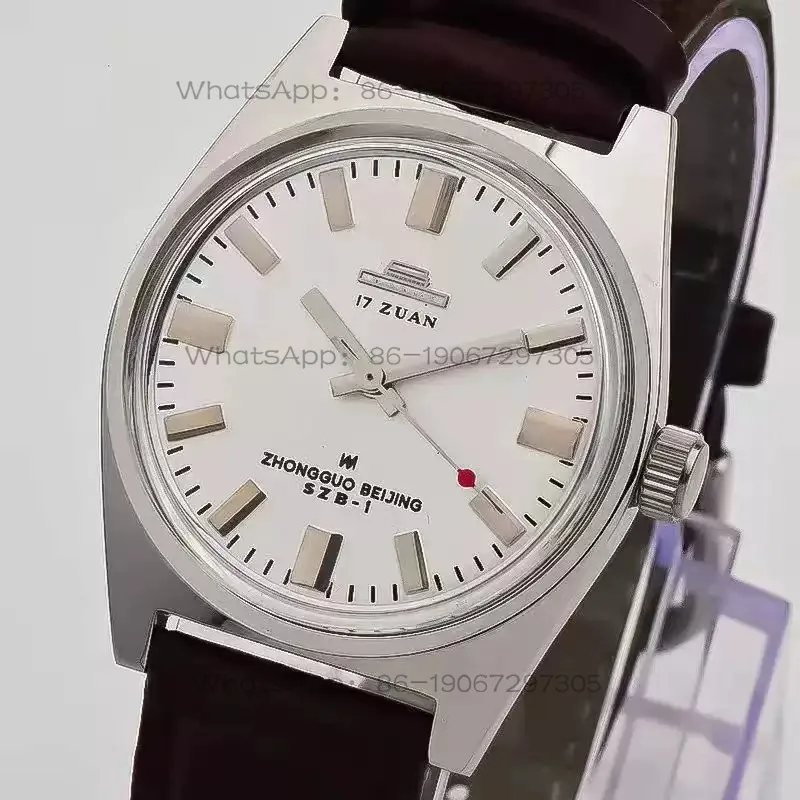 Mechanical Watch Tianan Manual Winding Mechanical Watch Men's Watch New Inventory Classic Nostalgic Seafood