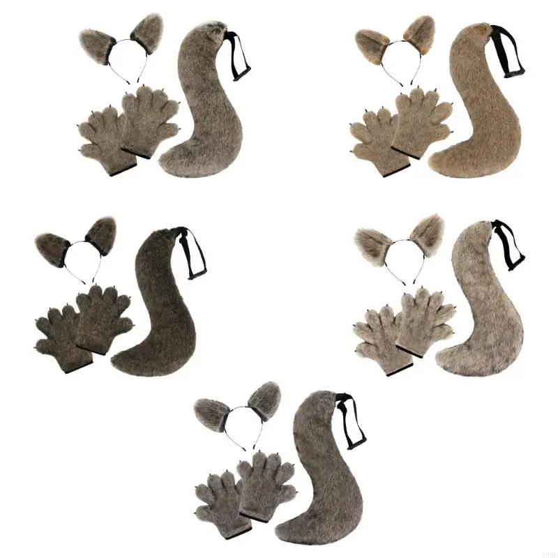 

49MF 3PCS Wolf Costum