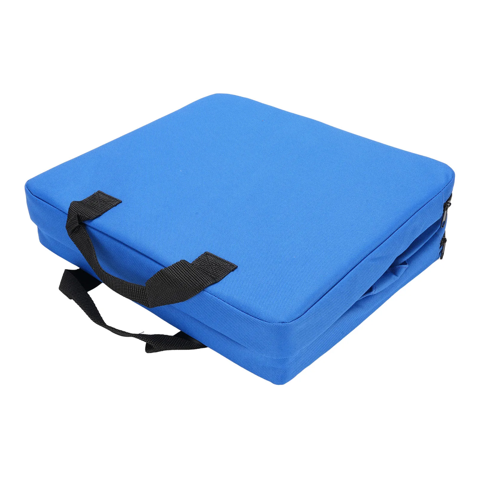 Folding Stadium Seat Cushion with Back Support Portable Handle Bleacher Cushion for Outdoor Stadium Seat with Back Support