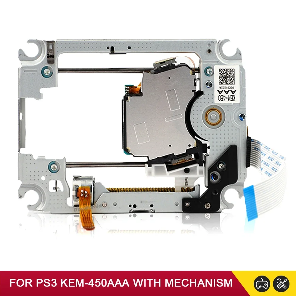 Replacement KEM-450AAA KEM 450AAA For PS3 Slim 2000 2500 3000 KEM 450 AAA Laser Lens With Deck For Playstation 3 PS3 Slim Consol