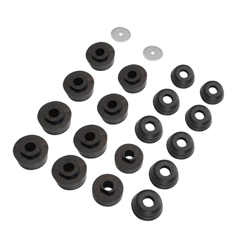 Body Cab Mount Bushing Kit Parts For Ford F250 F350 2WD/4WD 1999-2016 Super Duty KF04050BK