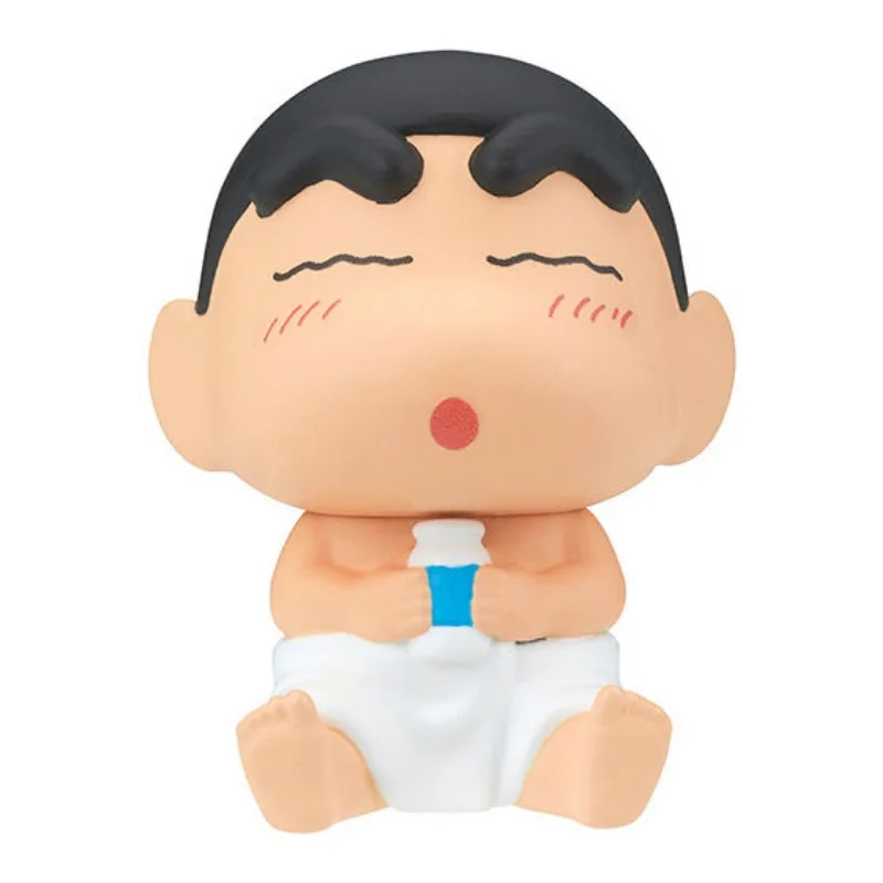 BANDAI Gashapon Original Crayon Shin-chan Anime Figure Nohara Himawari Action Figure Toys for Boys Girls Kids Children Gifts