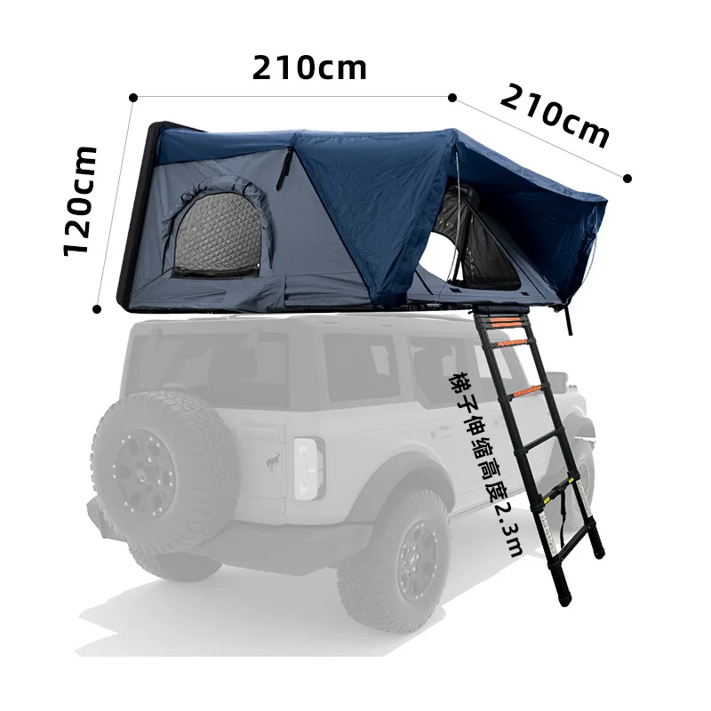

Roof tent, fully automatic, car tent, outdoor camping, fully automatic hard top folding