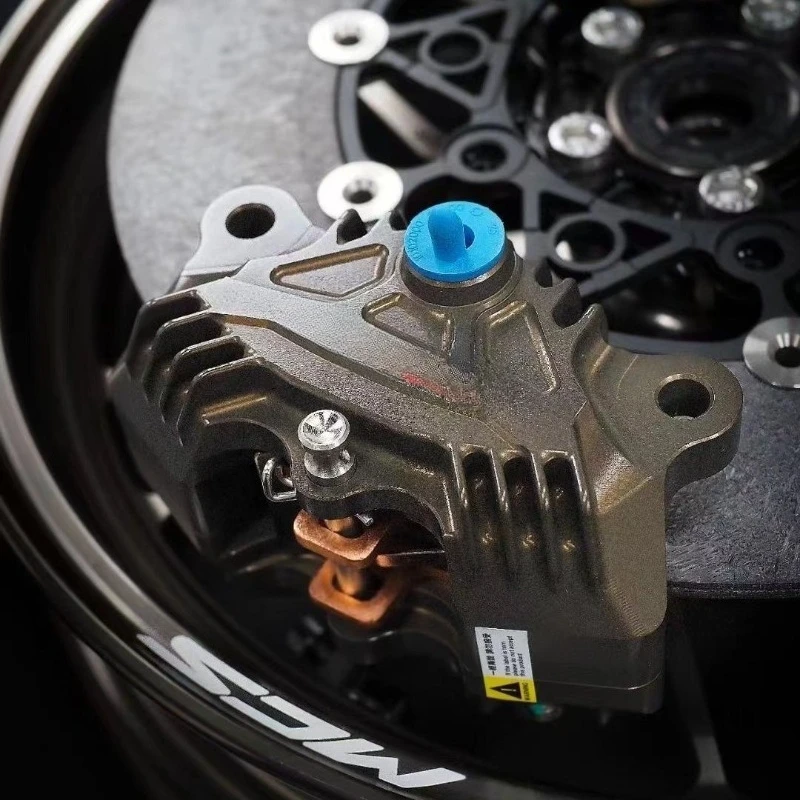 Calipers on two crabs, metal sintered brake pads 84 lock points