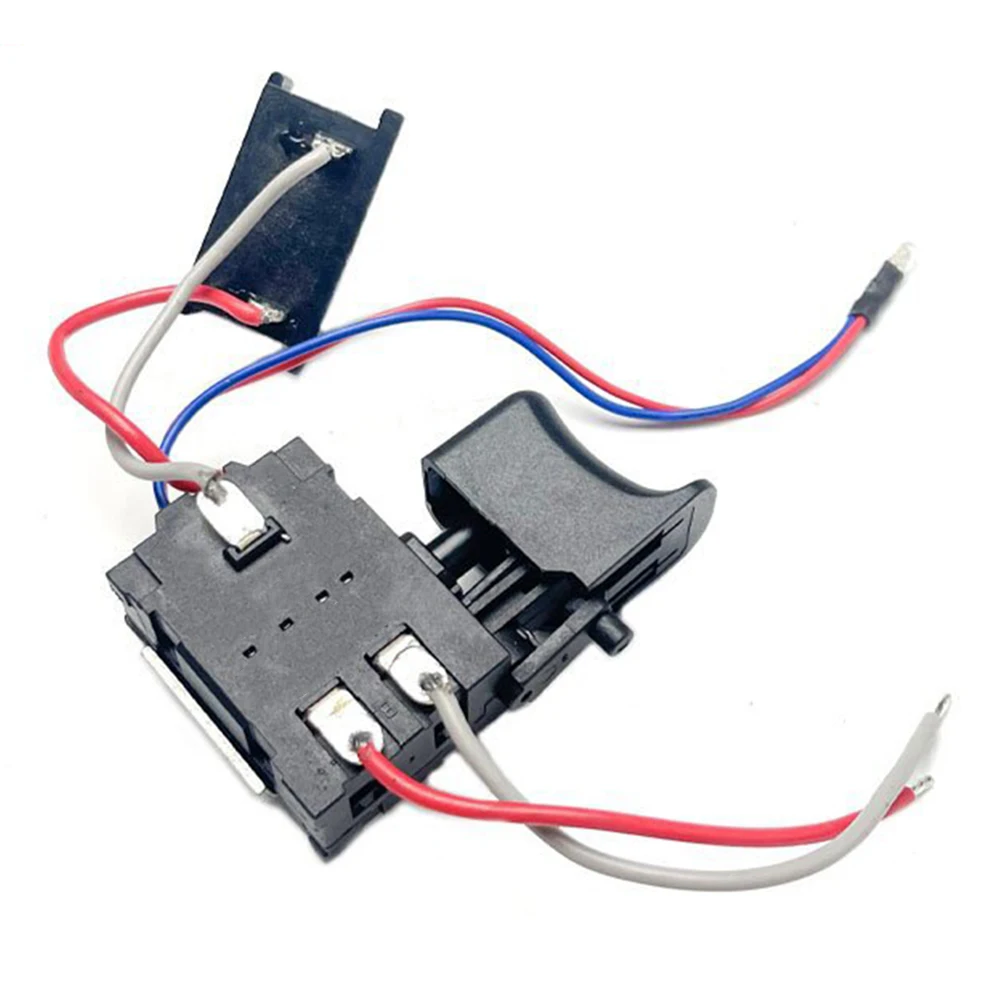 Triggerschakelaar voor elektrische boormachines met drukknop met instelbare snelheidsregeling en stofdichte functie Geschikt voor draadloos elektrisch gereedschap