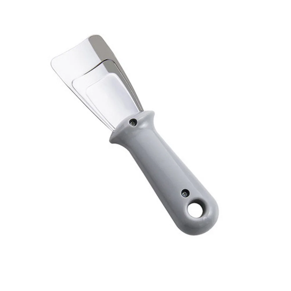 

Car Fridge Deicing Scoops Defrosting Spatula Refrigerator Ice Scraper Grey Stainless Steel