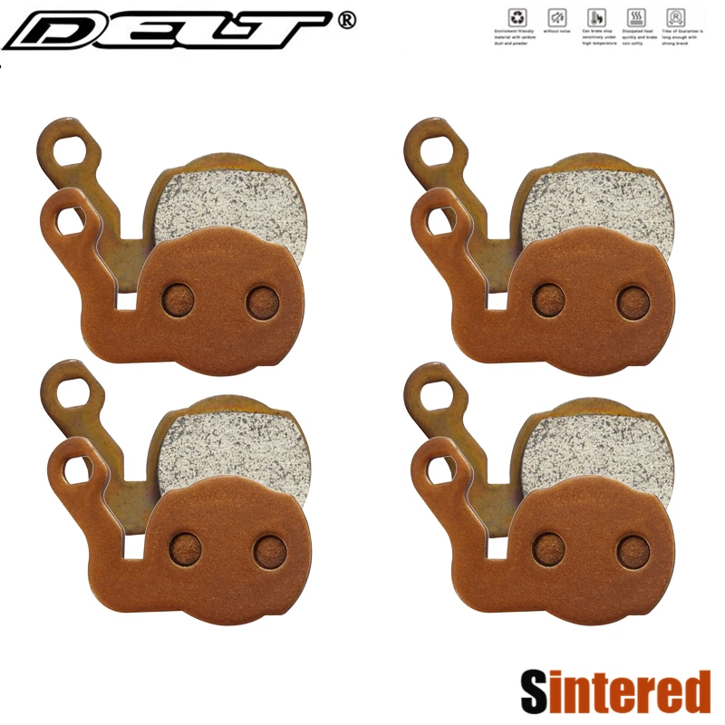 

DELT 4 пары велосипедных дисковых тормозных колодок, для Martas2009, Louise 2007, Calipe, MTB, горный, электронный велосипед, спеченный, деталь