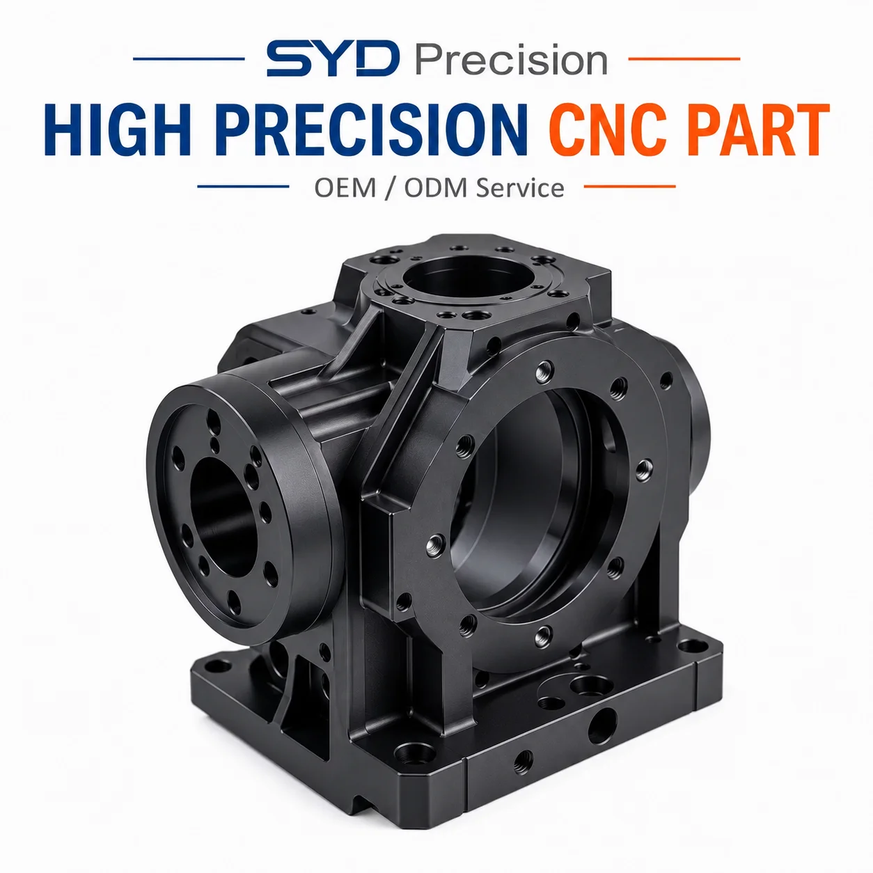 High Precision CNC Machined Parts Custom Aluminum Bracket Fixture Mechanical Components