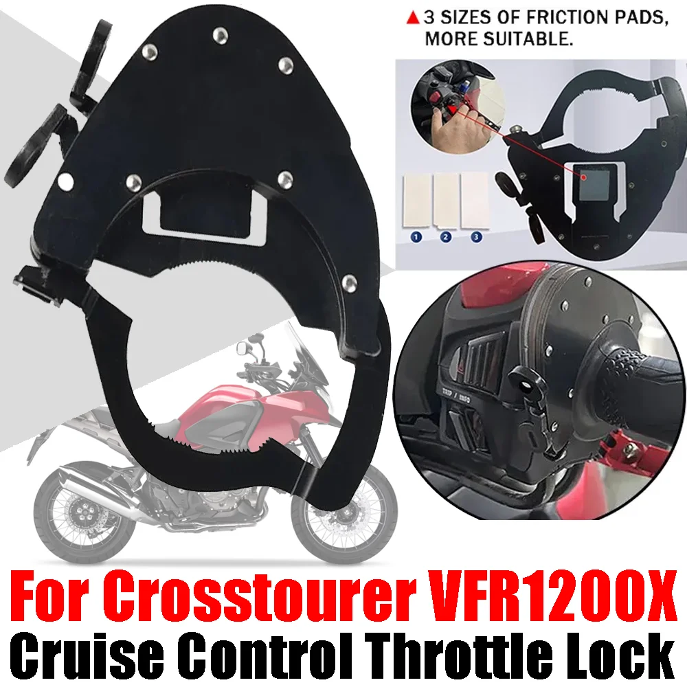 

For HONDA Crosstourer VFR1200X VFR1200 VFR 1200 X VFR 1200X Accessories Cruise Control Motorcycle Handlebar Throttle Lock Assist