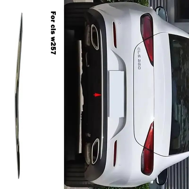 Rear Bumper Chrome Trim For Mercedes Benz CLS C257 W257 CLS260 Molding