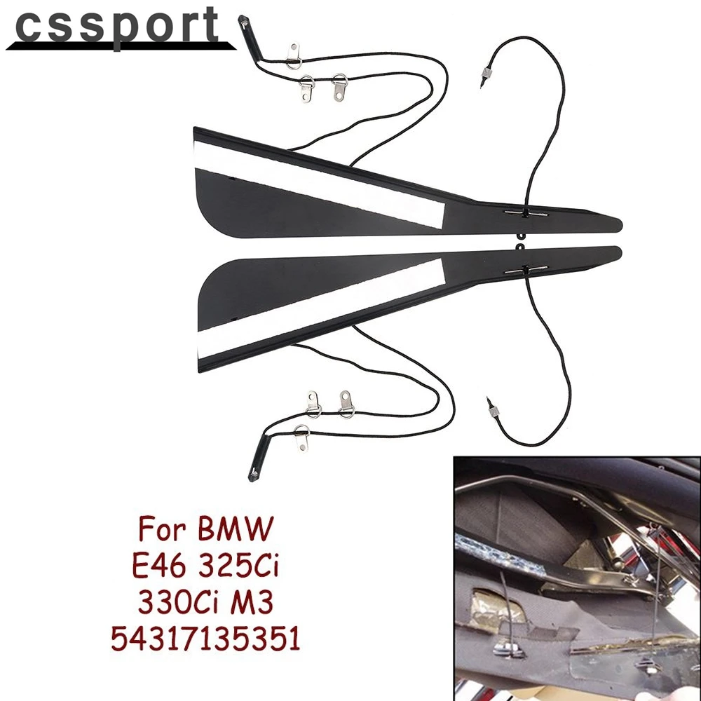 For BMW E46 325Ci 330Ci M3 Convertible Roof Pillar Repair Kit Car Repair Tools Top C Column Repair Kit 54317135351