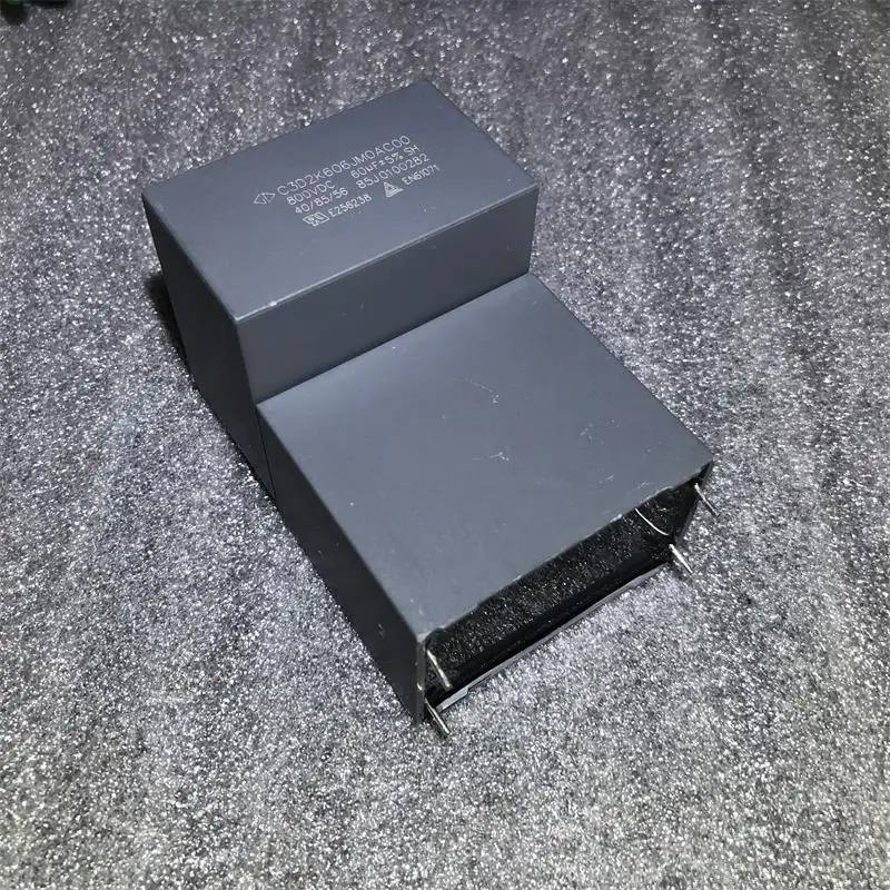 

Совершенно новый оригинальный C3D 2K606JM0AC00 60 мкФ 800 В высоковольтный фильтрующий пленочный безелектродный конденсатор 57*50*35 мм P = 54 мм
