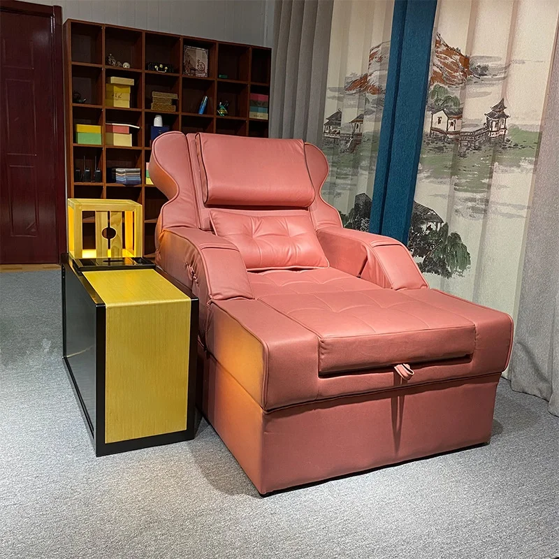Manufacturers Wholesale Water Circulation Head Therapy with Basin Pedicure Electric Massage Bed Foot Bath Sofa for Sale