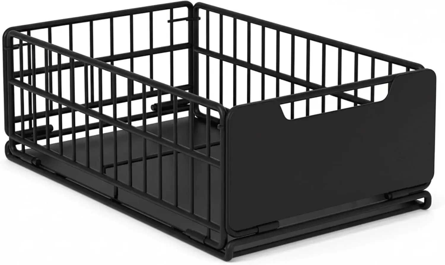 Garvee Faltbare, herausnehmbare Schrankschublade, kein Bohren erforderlich, Küchen-Aufbewahrungsregal, ausziehbarer Organizer für Küche, Bad und Schlafzimmer, Größe 43 cm
