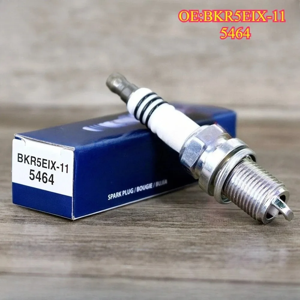 

High quality New For 4Pcs BKR5EIX-11 5464 lridium Spark Plug for Nissan VW Honda HyundaiInfinitiToyota Lexus Chevy ChryslerDodge