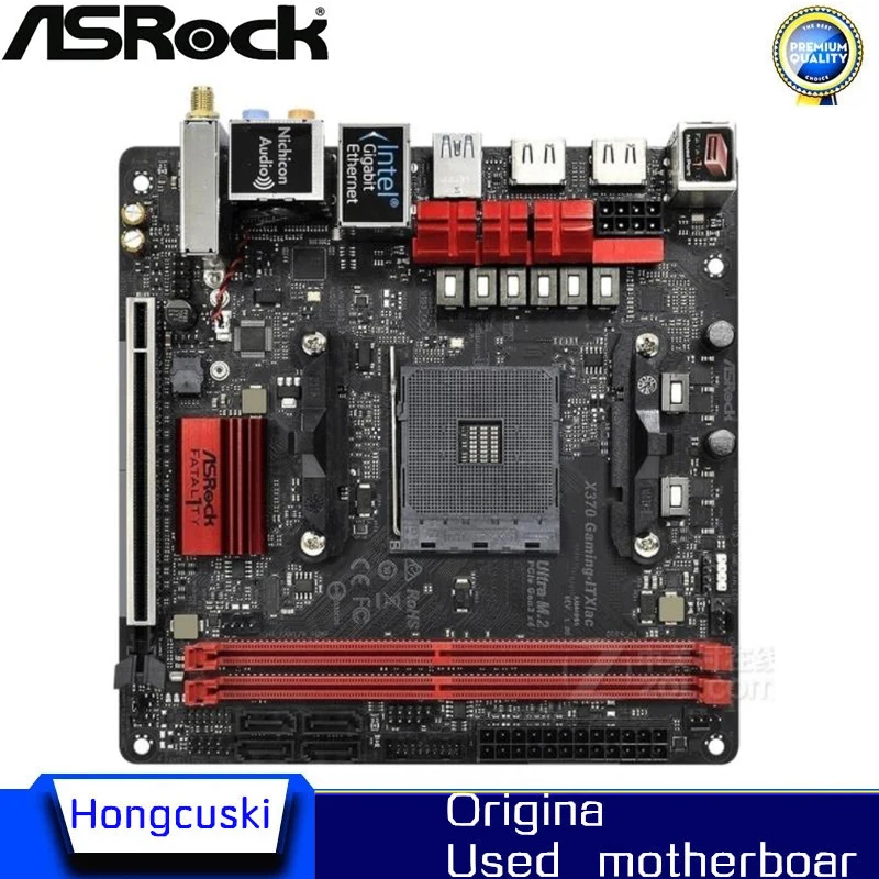 

X370i ITX MINI HTPC For ASROCK X370 Gaming-ITX\ac motherboard