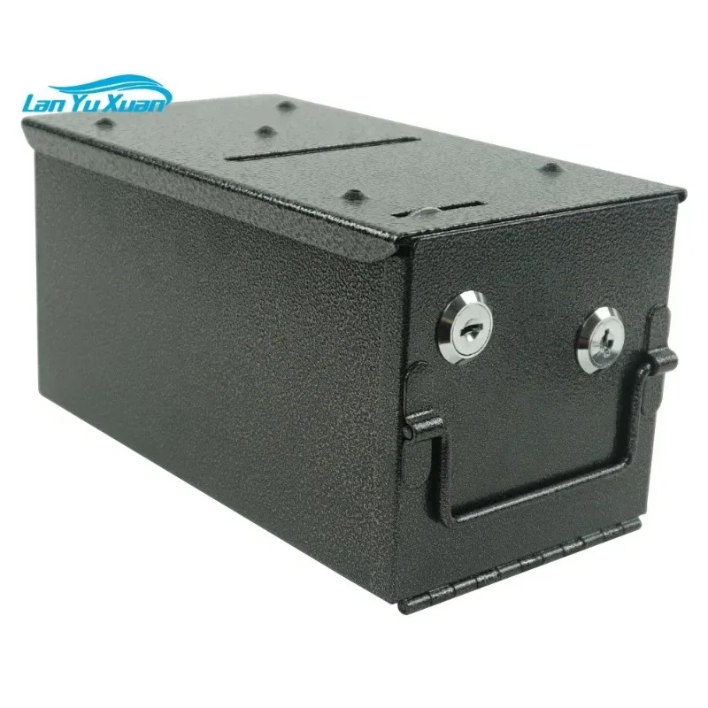 Casino Drop Money Box for Poker Chips Toke and Cash Tip of Metal Material of Double Security