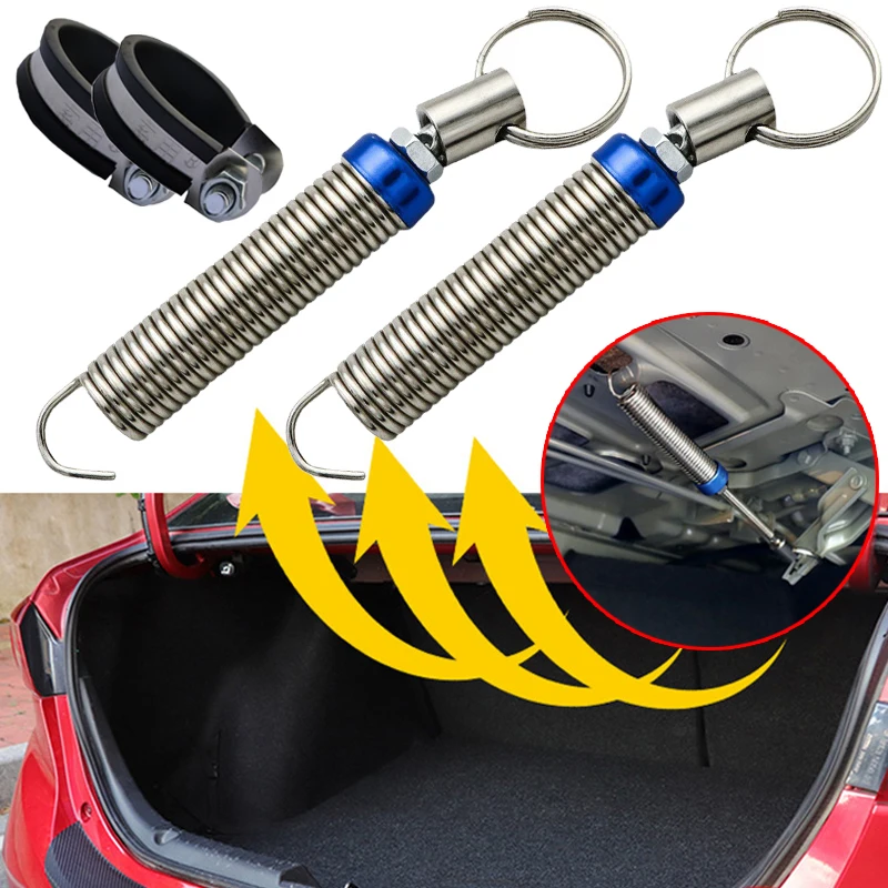 Car Boot Lid Lifting Spring&Clasp Car Trunk Spring Lifting Device Rear Tailgate Automatic Trunk Lifter Auto Interior Accessories