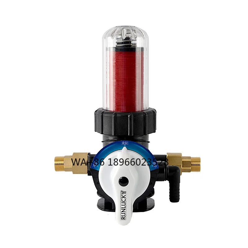 

RL-Q01AS Automatic Backwashable Disk Prefilter 12 Technology Wholesale Price 8 Stage Water Purifier Filter Water Manual
