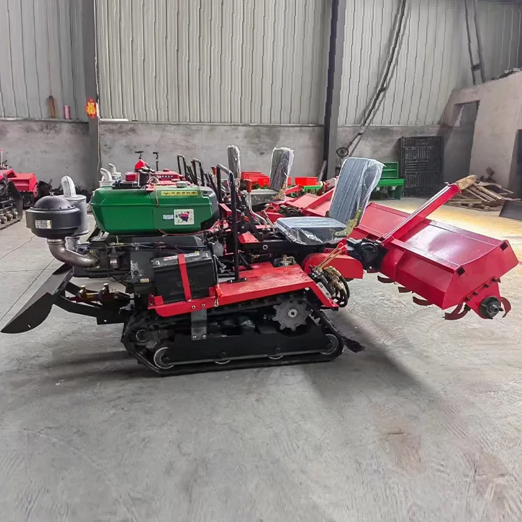 Water and Land Dual-purpose Rotary Tiller Multi-function Rotary Tiller Bulldozer Rotary Tiller