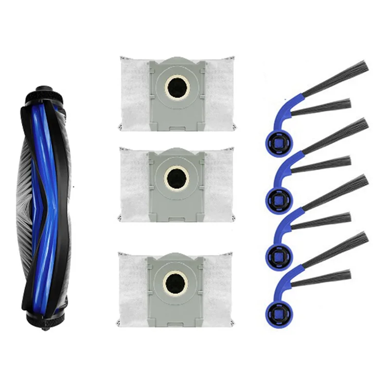 BISM ينطبق على Ecovacs T80 جهاز آلي لتنظيف الأتربة فرشاة رئيسية فرشاة دوارة تصفية كيس الغبار