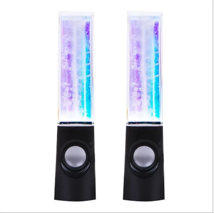 Water dance speaker LED bluetooth sound, computer combined water dance sound, LED water jet fountain  dance speaker