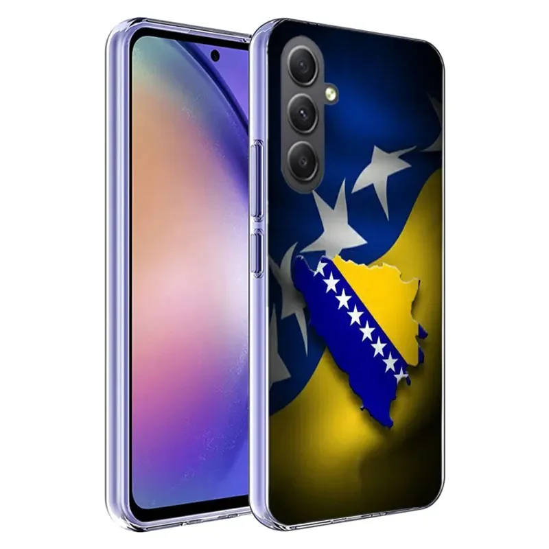 Bosnia and Herzegovina Passport Case For Phone Samsung Galaxy A12 A22 A32 A52 A52S A13 A23 A33 A53 A14 A24 A34 A54 5G A73 A42 A9