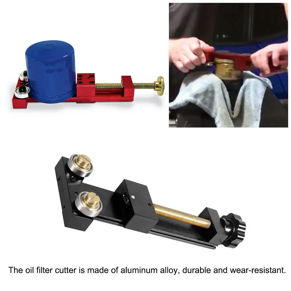 

Car Oil Filter Slicer 2-Bearing Automotive Tools Filters Remover To