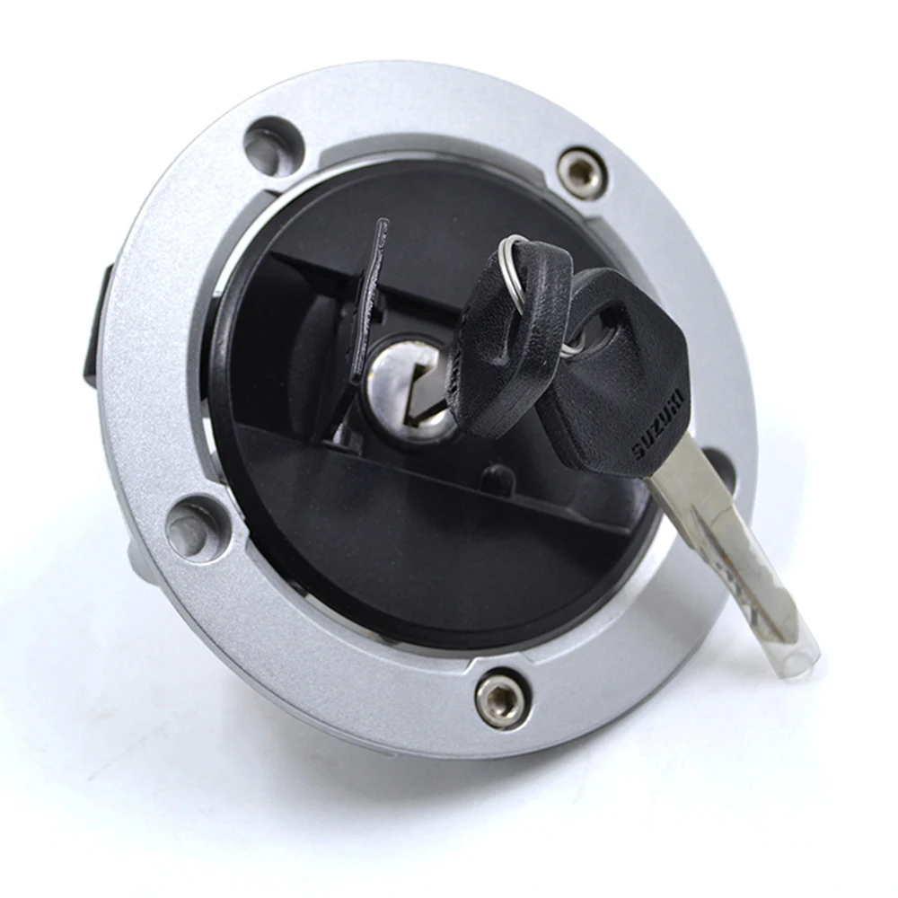 Locking Fuel Gas Tank Cap Cover W/ 2 Keys for Suzuki SV650 SV 650 GSXR 1000 2003-2014 GSXR600 GSXR750 GSXR 600 750 2004-2014