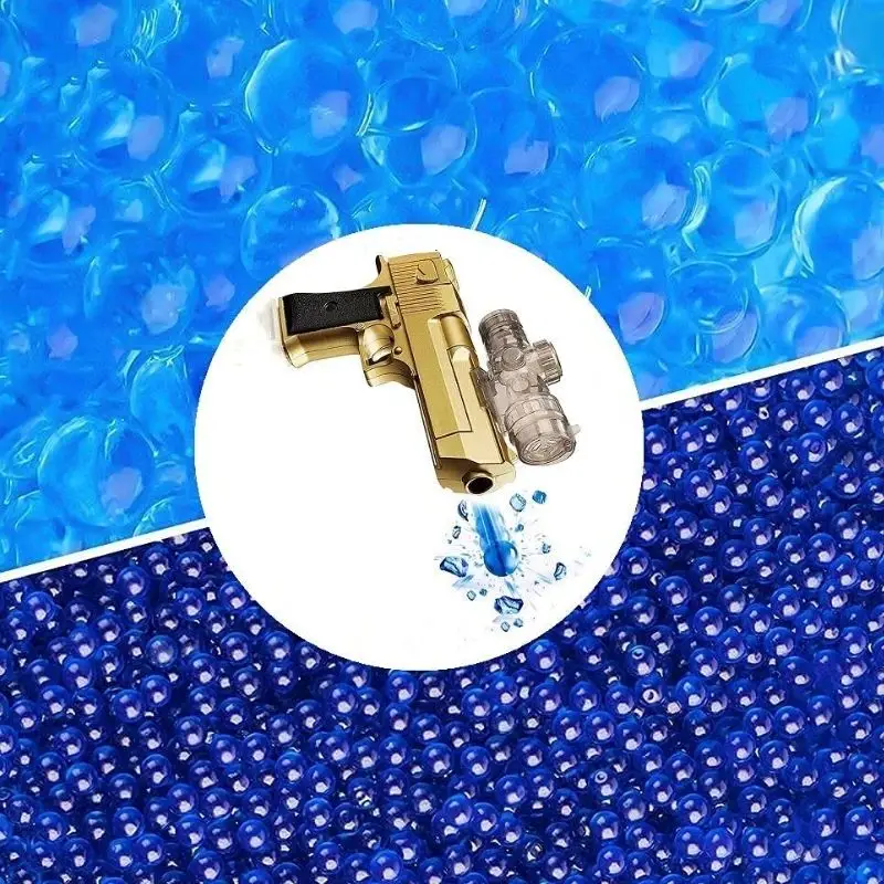 Gel-Kugeln, Perlen, Splat Gun Blaster, 7–8 mm, Wasserball-Dekorationen, Kugel für Orbeez Ball Gun, wachsende Wasserperlen, Kunst-DIY-Zubehör