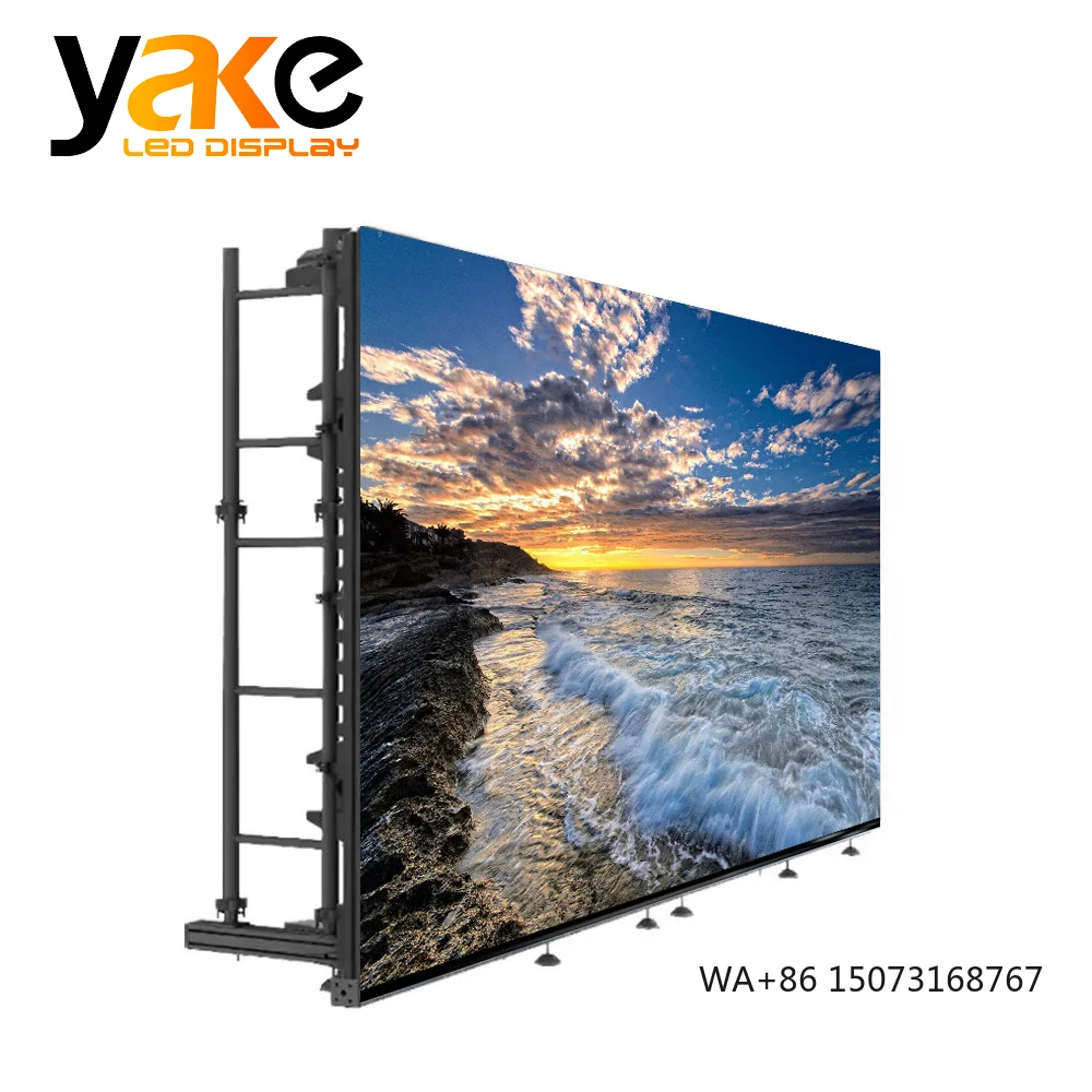 

YAKE Led Stage P3.9 Full Color hd 4k Outdoor Rental Led Video Wall Rental Panel Display Screen for Church