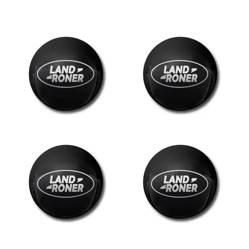 Car Accessories Tire Wheel Center Hub Caps Sticker Cap Rim Sticker For Land Rover Ranger Autobiography Freelander Evoque Sport