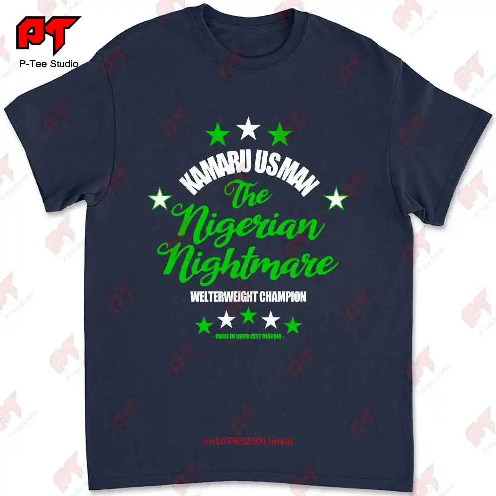 Kamaru Usman Kamaru The Nigerian Nightmare T-shirt 0ONX