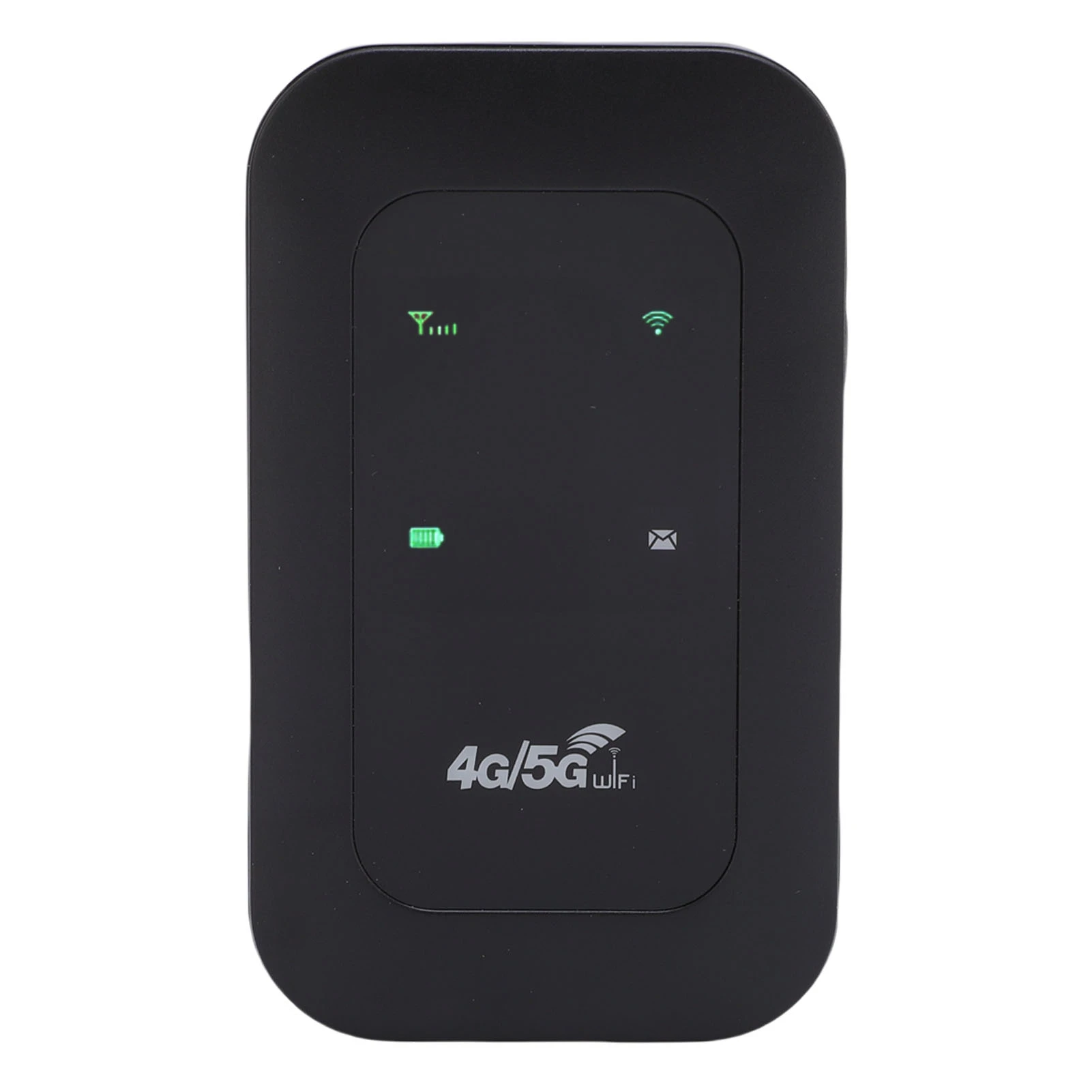 4GWiFi Hotspot Supports 10 Connected Devices LTE Mobile Router for Travel 300Mbps High Speed SIM Card Slot Color LED Display