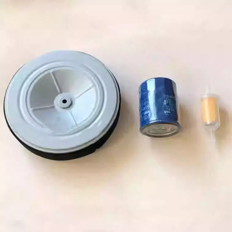 

Новый комплект из 2-х фильтрующих элементов для двухцилиндрового генератора GX630/GX690: масляный и воздушный фильтры.