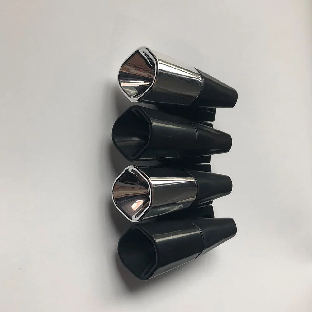 

4pcs Universal Motor Car Deer Whistle Device Bell Automotive Animal Deer Warning for Whistles Auto Motorbike Device (Silver)
