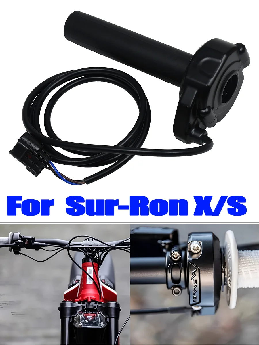 AliExpress LFMT For Sur-Ron Sur Ron Surron Motocross Dirt Bike Handlebar Accelerated Handle Throttle Throttle Turn Grip Light Bee X & S Parts