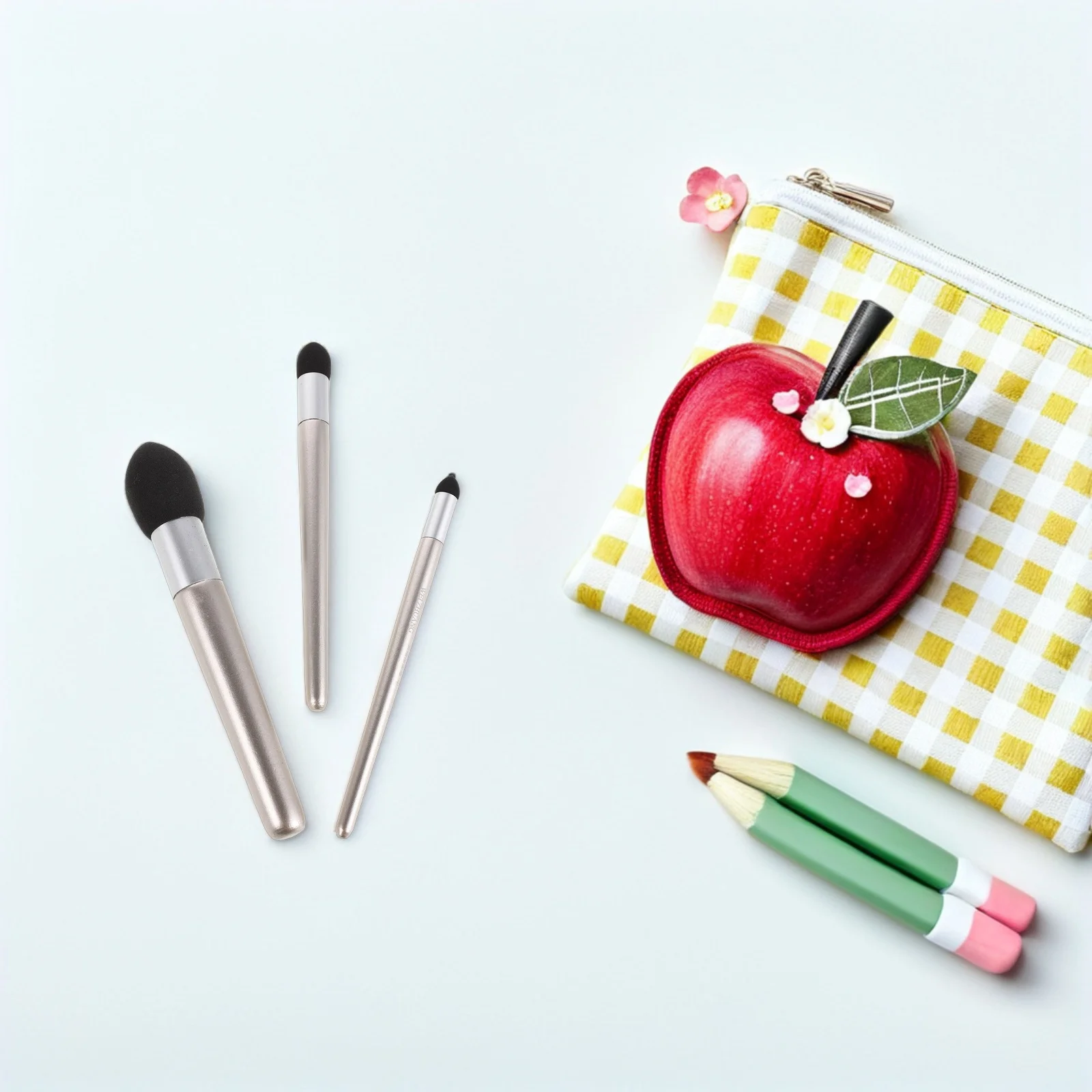 3 قطعة أقلام إسفنجية لمزج الرسم، جذوع خلاط ناعمة لرسم القلم الرصاص، تظليل مفصل، لوازم الرسم الزيتي بالألوان المائية #5