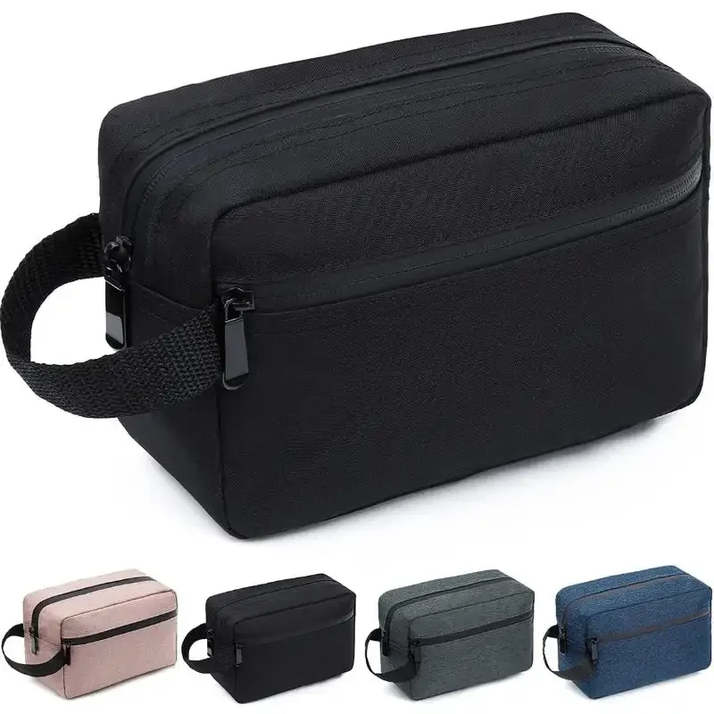 Travel Toiletry Bag for Women and Men, Water-resistant Shaving Bag for Toiletries Accessories, Foldable Storage Bags