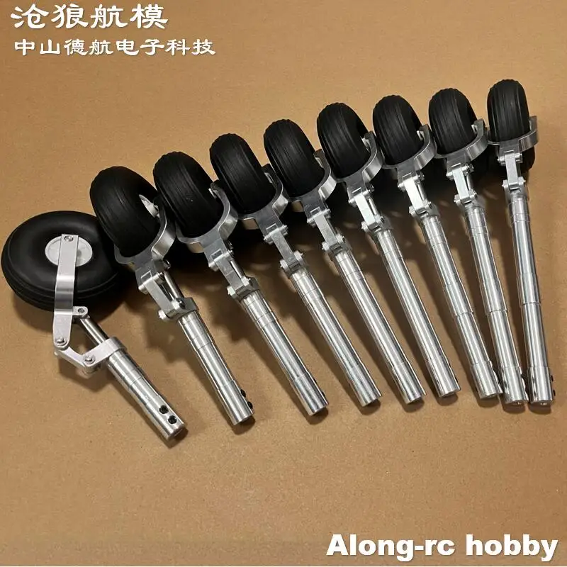 Train d'Atterrissage à Genoux Renforcé avec Roue de 70mm pour Avion de 5 à 10kg, Pièce d'Avion RC Recommandée, 150-240mm, D4, D5